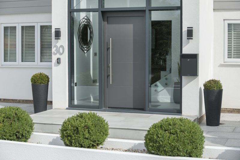 smart aluminium front doors