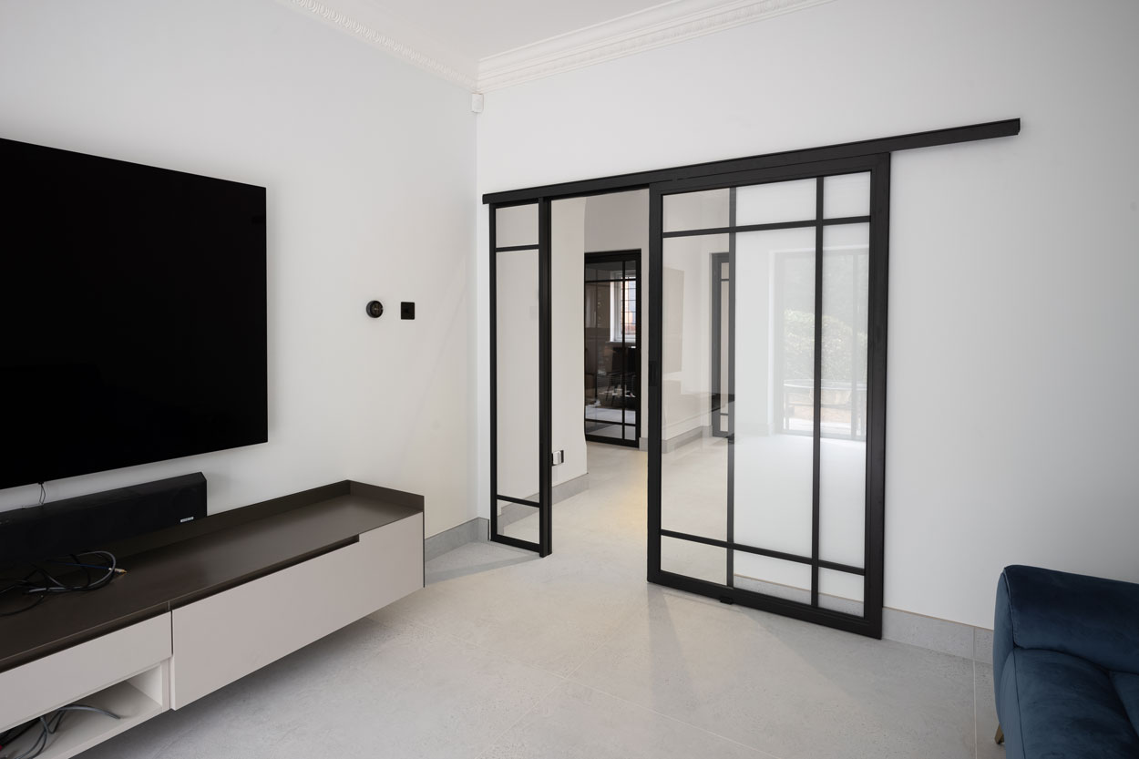 ID30 aluminium internal door