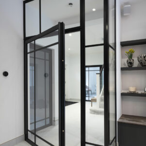 internal glazed door