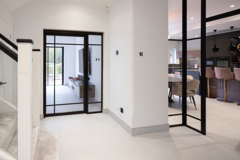 aluminium partition doors